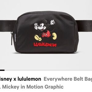 Lululemon Disney Everywhere Belt Bag, NWT